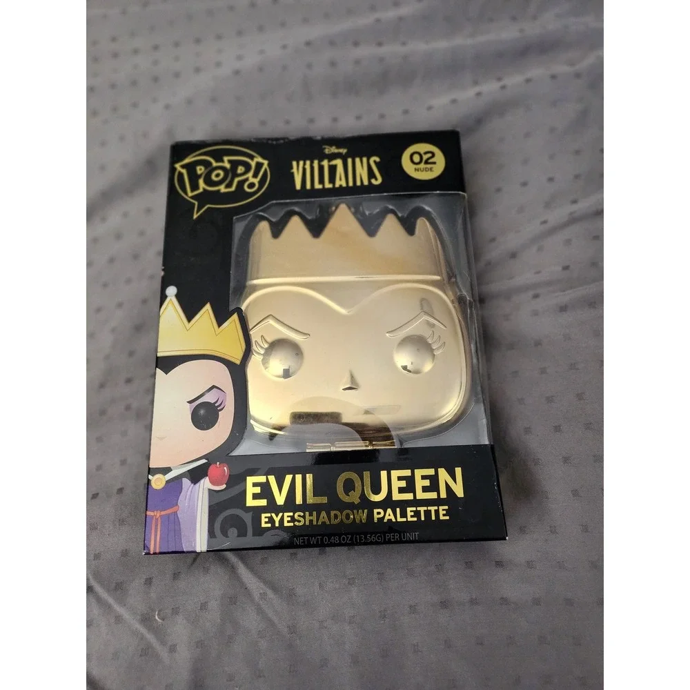 Disney Villains Funko Pop Evil Queen Eyeshadow Palette 02 Nude 12 Pan Makeup New